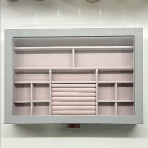 Stackers Supersize Gray Jewelry Organizer Box